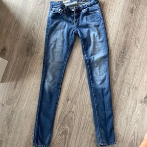 AG faded skinny jeans